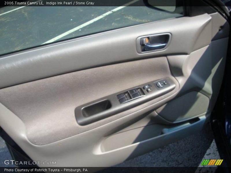 Indigo Ink Pearl / Stone Gray 2006 Toyota Camry LE