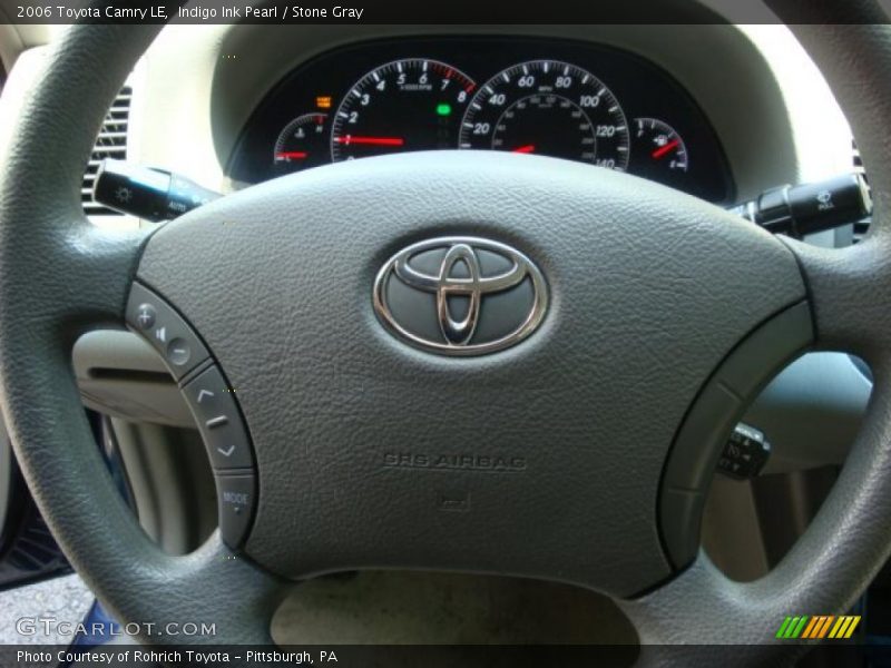 Indigo Ink Pearl / Stone Gray 2006 Toyota Camry LE