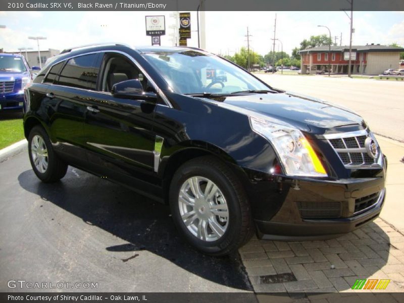 Black Raven / Titanium/Ebony 2010 Cadillac SRX V6