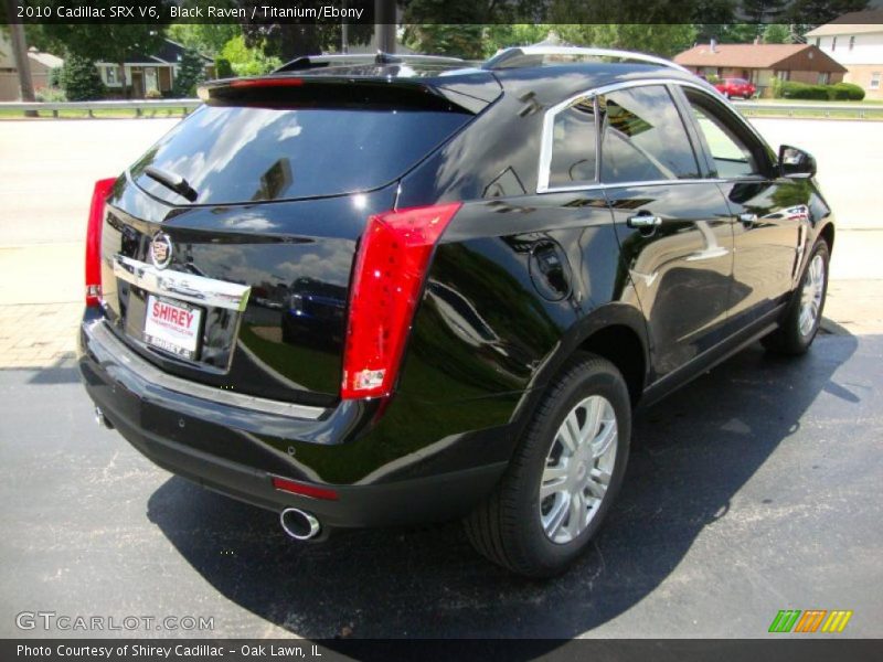 Black Raven / Titanium/Ebony 2010 Cadillac SRX V6