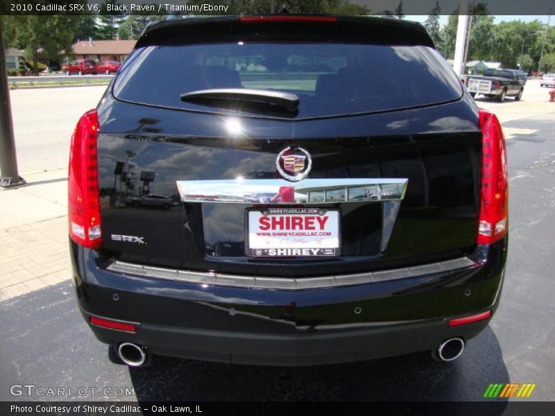 Black Raven / Titanium/Ebony 2010 Cadillac SRX V6