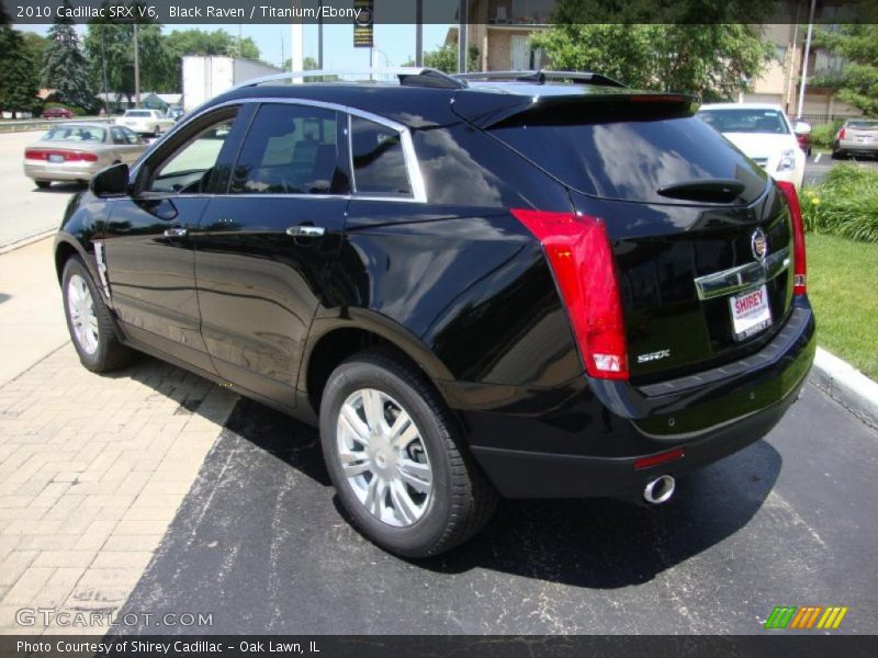 Black Raven / Titanium/Ebony 2010 Cadillac SRX V6