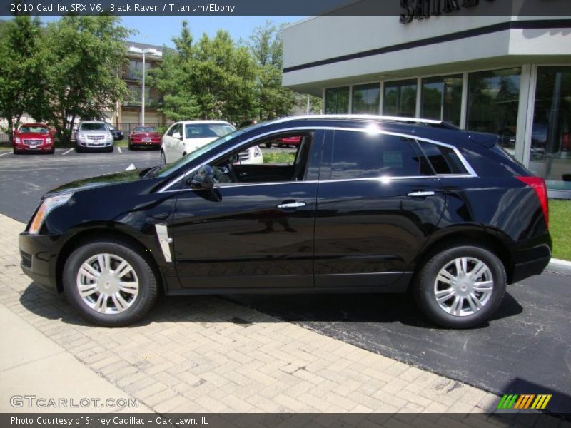 Black Raven / Titanium/Ebony 2010 Cadillac SRX V6