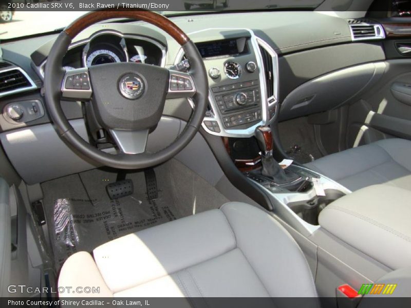 Black Raven / Titanium/Ebony 2010 Cadillac SRX V6