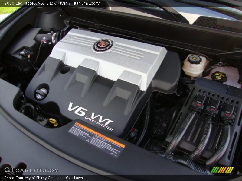 Black Raven / Titanium/Ebony 2010 Cadillac SRX V6