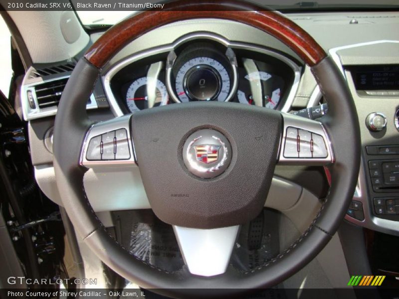 Black Raven / Titanium/Ebony 2010 Cadillac SRX V6
