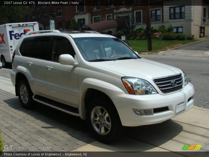Blizzard White Pearl / Ivory 2007 Lexus GX 470