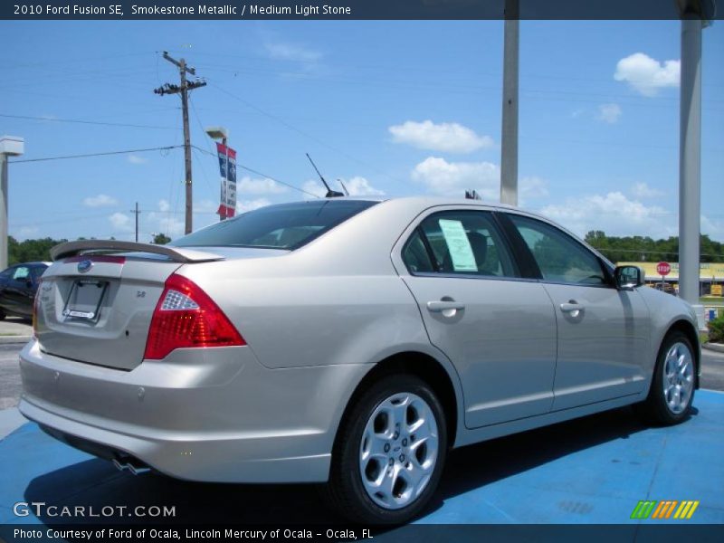 Smokestone Metallic / Medium Light Stone 2010 Ford Fusion SE