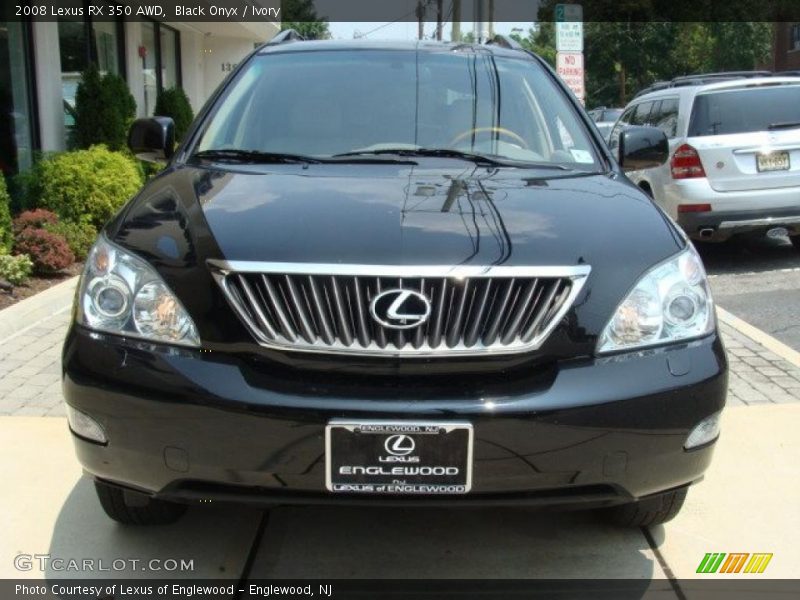 Black Onyx / Ivory 2008 Lexus RX 350 AWD
