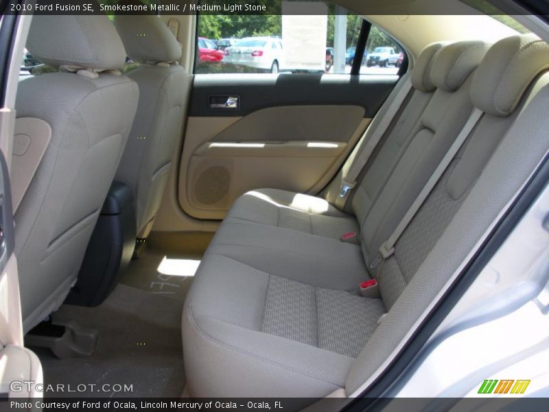 Smokestone Metallic / Medium Light Stone 2010 Ford Fusion SE