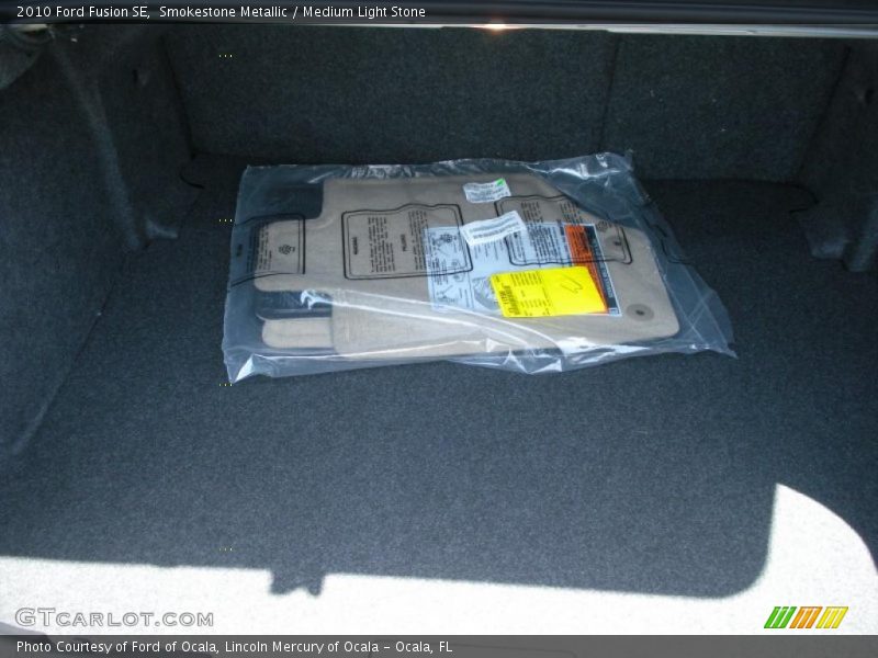 Smokestone Metallic / Medium Light Stone 2010 Ford Fusion SE