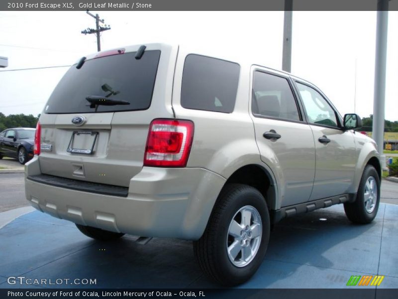 Gold Leaf Metallic / Stone 2010 Ford Escape XLS