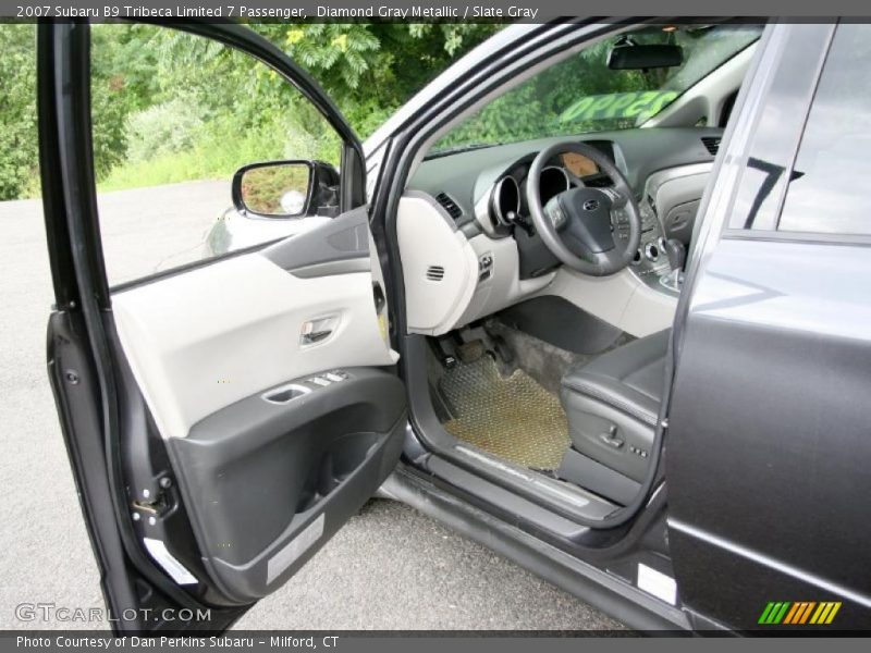 Diamond Gray Metallic / Slate Gray 2007 Subaru B9 Tribeca Limited 7 Passenger