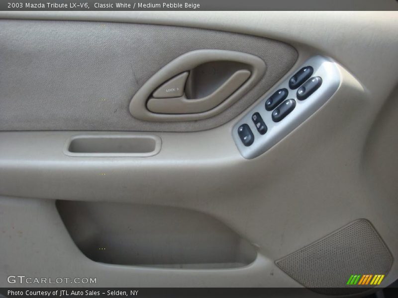 Classic White / Medium Pebble Beige 2003 Mazda Tribute LX-V6
