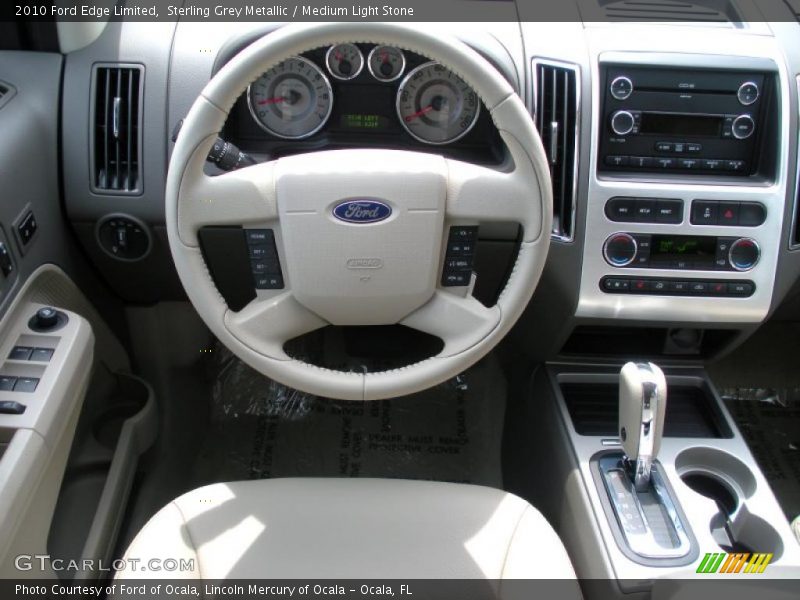 Sterling Grey Metallic / Medium Light Stone 2010 Ford Edge Limited