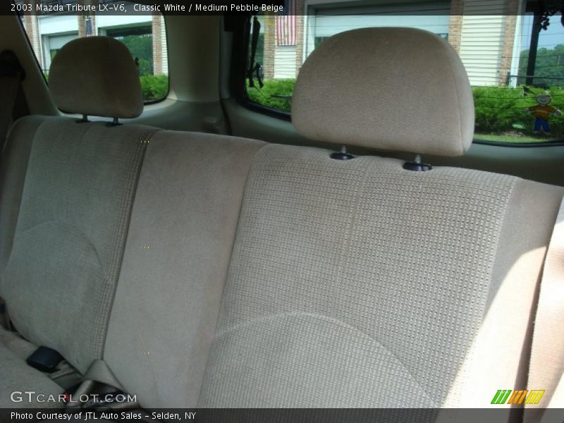 Classic White / Medium Pebble Beige 2003 Mazda Tribute LX-V6