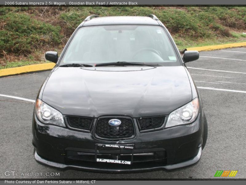 Obsidian Black Pearl / Anthracite Black 2006 Subaru Impreza 2.5i Wagon