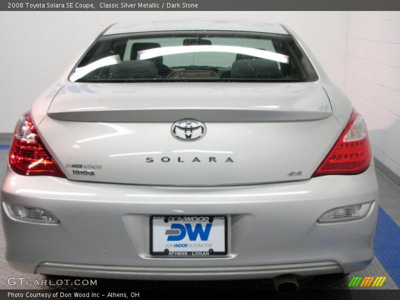 Classic Silver Metallic / Dark Stone 2008 Toyota Solara SE Coupe