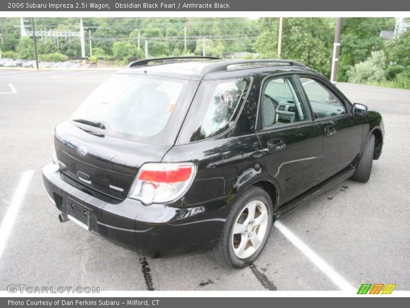Obsidian Black Pearl / Anthracite Black 2006 Subaru Impreza 2.5i Wagon