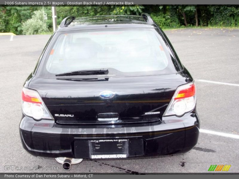 Obsidian Black Pearl / Anthracite Black 2006 Subaru Impreza 2.5i Wagon