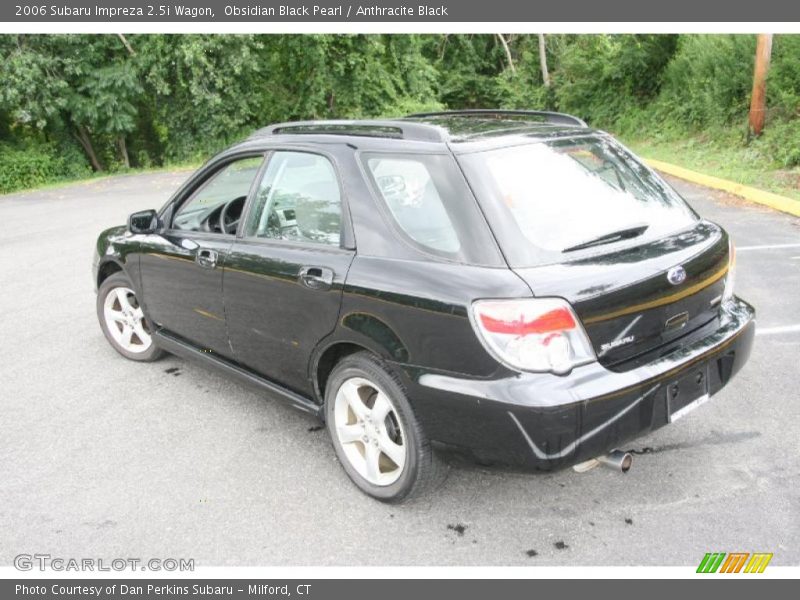 Obsidian Black Pearl / Anthracite Black 2006 Subaru Impreza 2.5i Wagon
