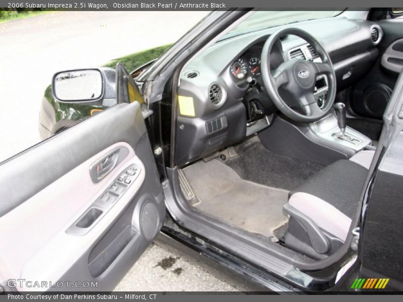 Obsidian Black Pearl / Anthracite Black 2006 Subaru Impreza 2.5i Wagon