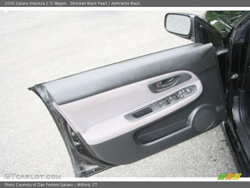 Obsidian Black Pearl / Anthracite Black 2006 Subaru Impreza 2.5i Wagon