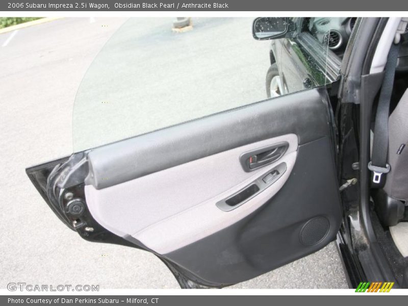 Obsidian Black Pearl / Anthracite Black 2006 Subaru Impreza 2.5i Wagon