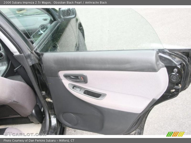 Obsidian Black Pearl / Anthracite Black 2006 Subaru Impreza 2.5i Wagon