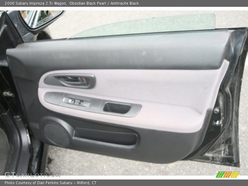Obsidian Black Pearl / Anthracite Black 2006 Subaru Impreza 2.5i Wagon