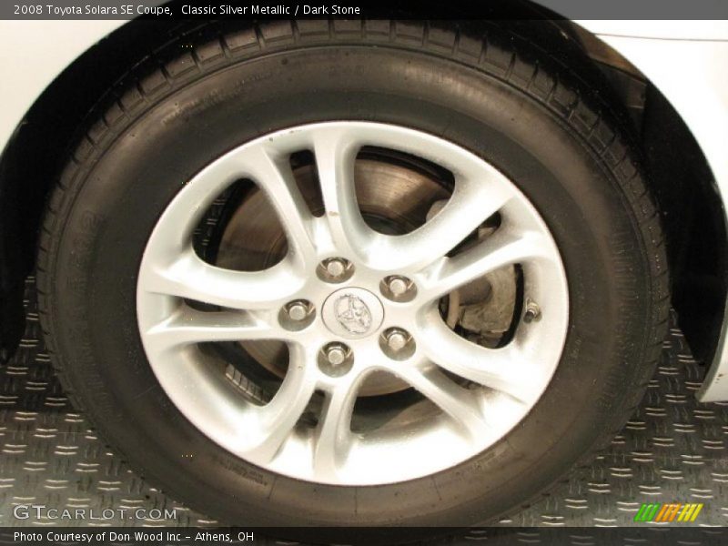 Classic Silver Metallic / Dark Stone 2008 Toyota Solara SE Coupe