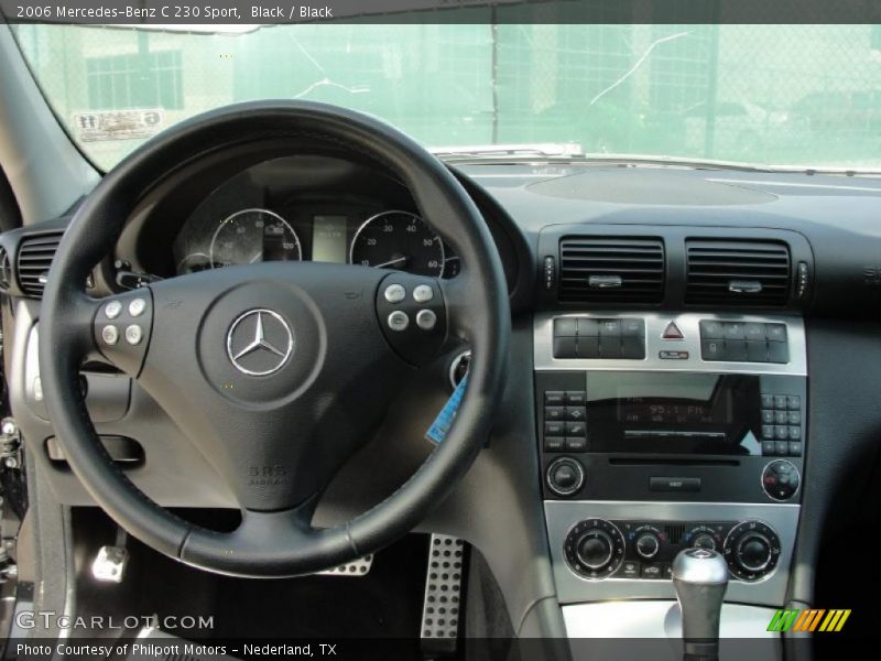 Black / Black 2006 Mercedes-Benz C 230 Sport