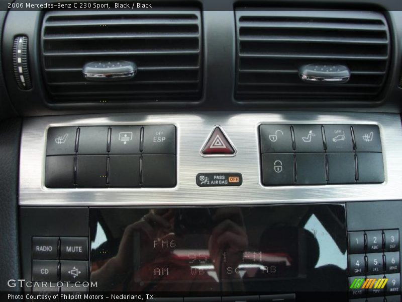 Black / Black 2006 Mercedes-Benz C 230 Sport