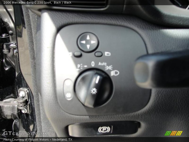 Black / Black 2006 Mercedes-Benz C 230 Sport