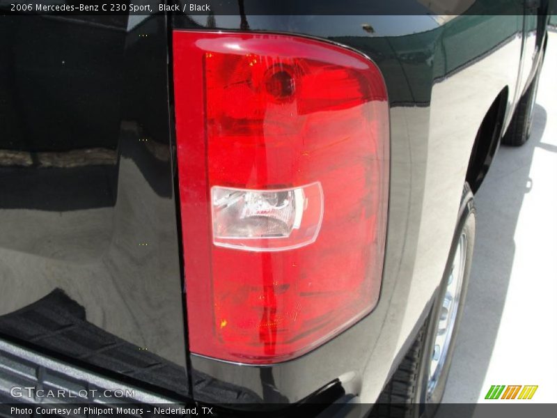 Black / Black 2006 Mercedes-Benz C 230 Sport