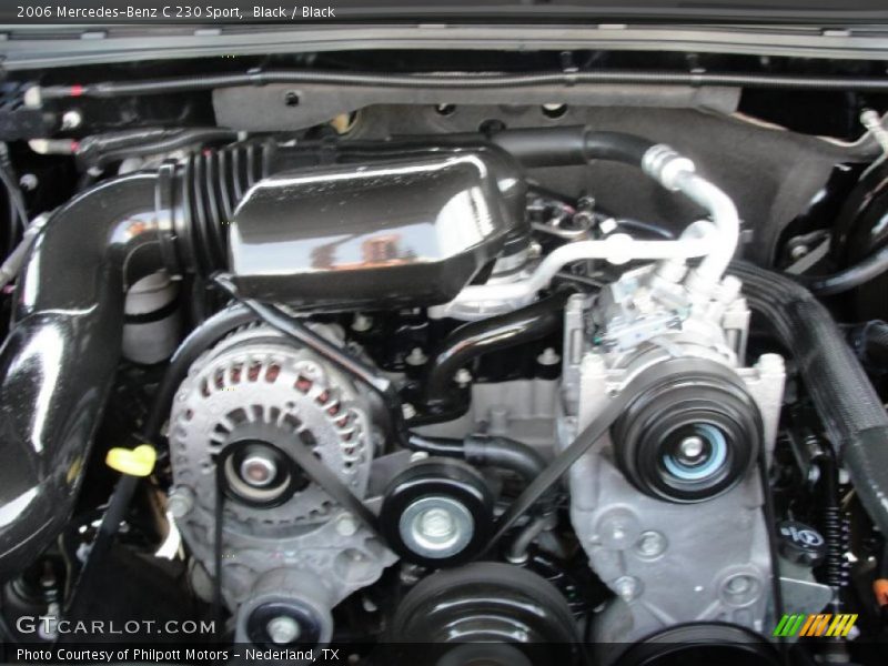Black / Black 2006 Mercedes-Benz C 230 Sport