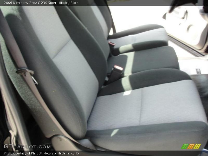 Black / Black 2006 Mercedes-Benz C 230 Sport