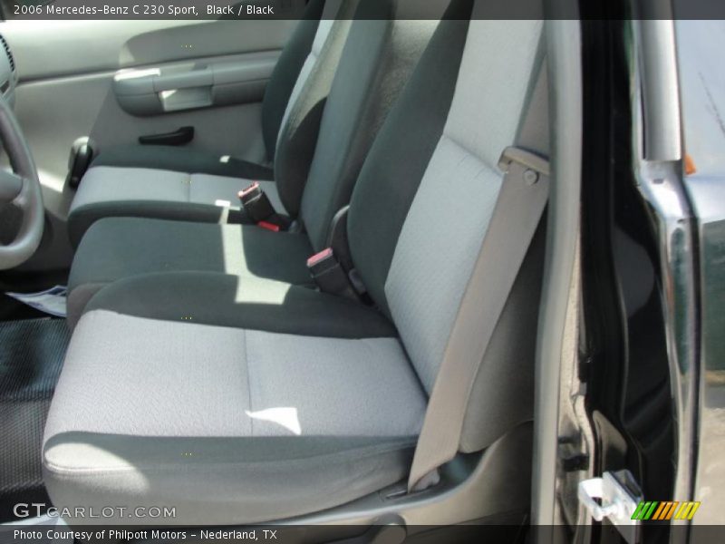 Black / Black 2006 Mercedes-Benz C 230 Sport