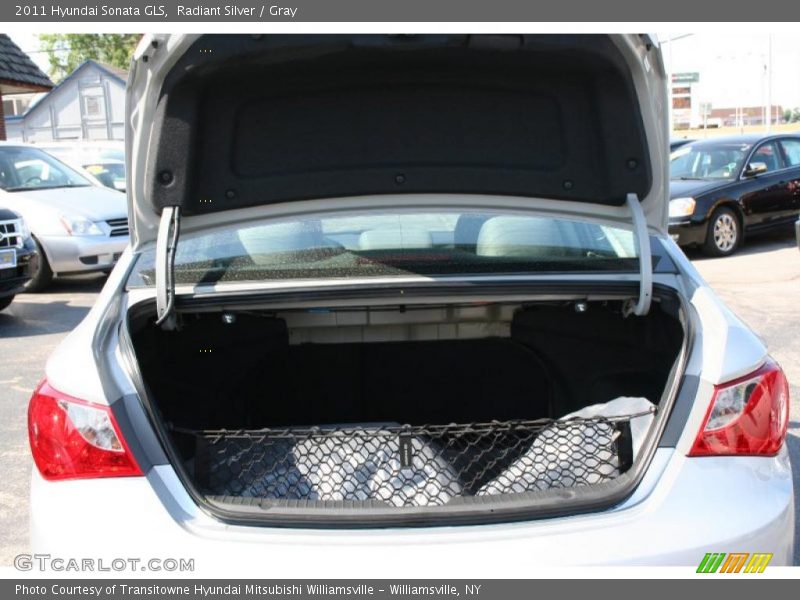 Radiant Silver / Gray 2011 Hyundai Sonata GLS