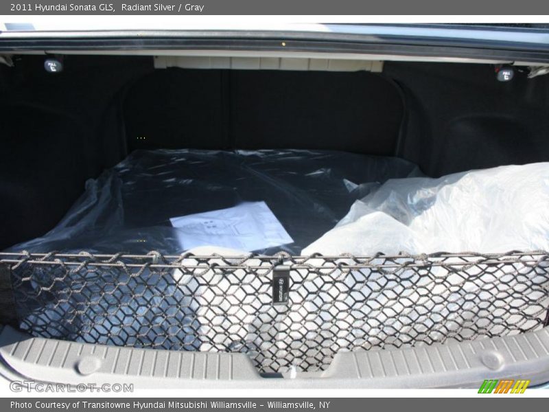 Radiant Silver / Gray 2011 Hyundai Sonata GLS