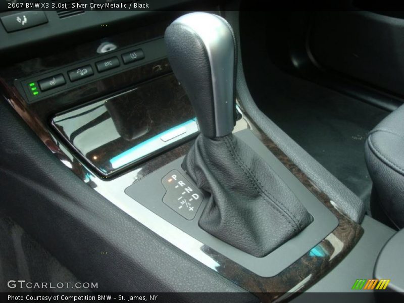 Silver Grey Metallic / Black 2007 BMW X3 3.0si