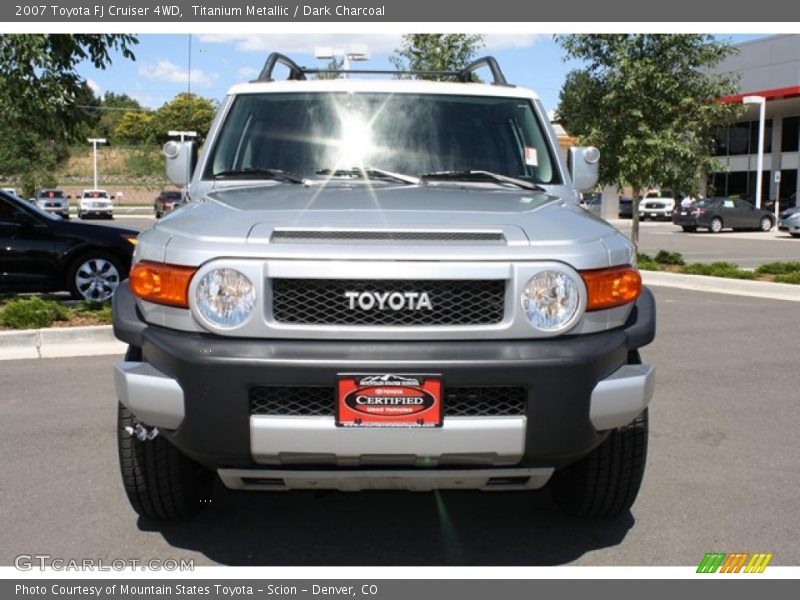 Titanium Metallic / Dark Charcoal 2007 Toyota FJ Cruiser 4WD