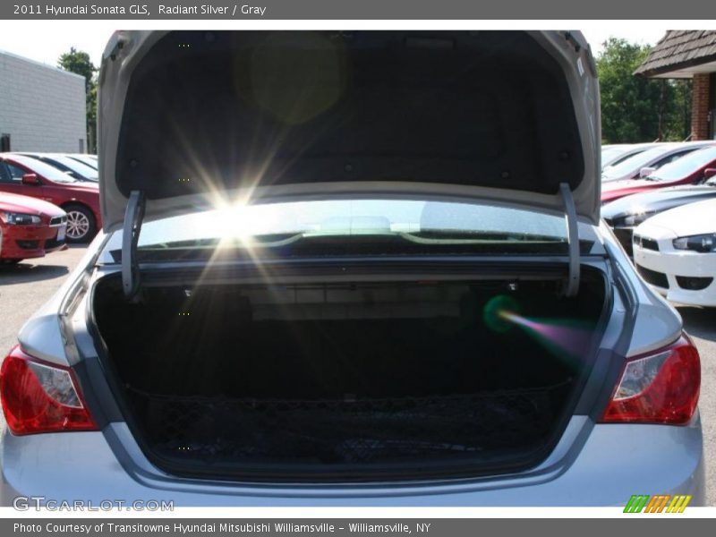 Radiant Silver / Gray 2011 Hyundai Sonata GLS