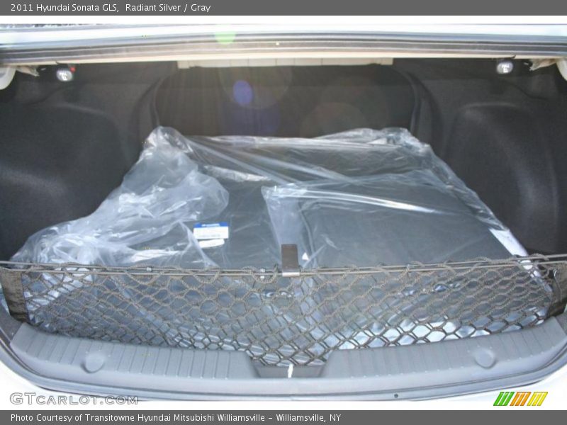 Radiant Silver / Gray 2011 Hyundai Sonata GLS