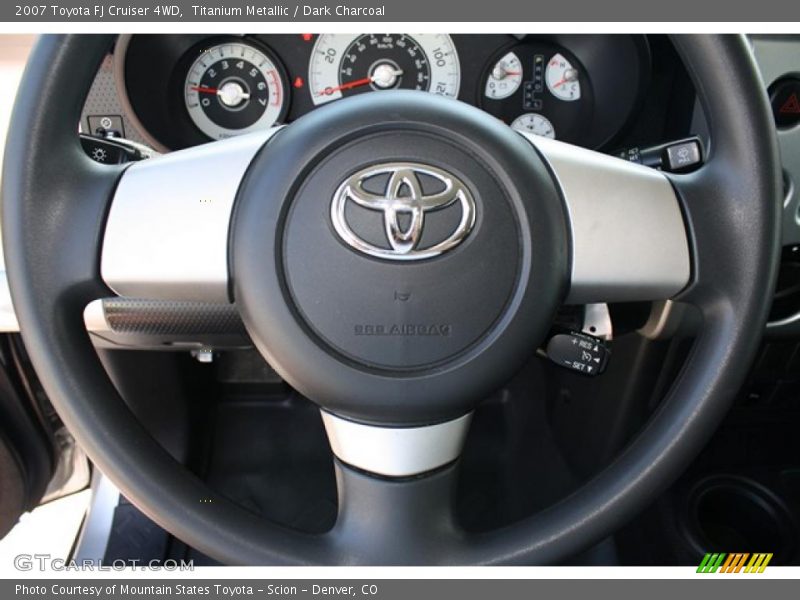 Titanium Metallic / Dark Charcoal 2007 Toyota FJ Cruiser 4WD