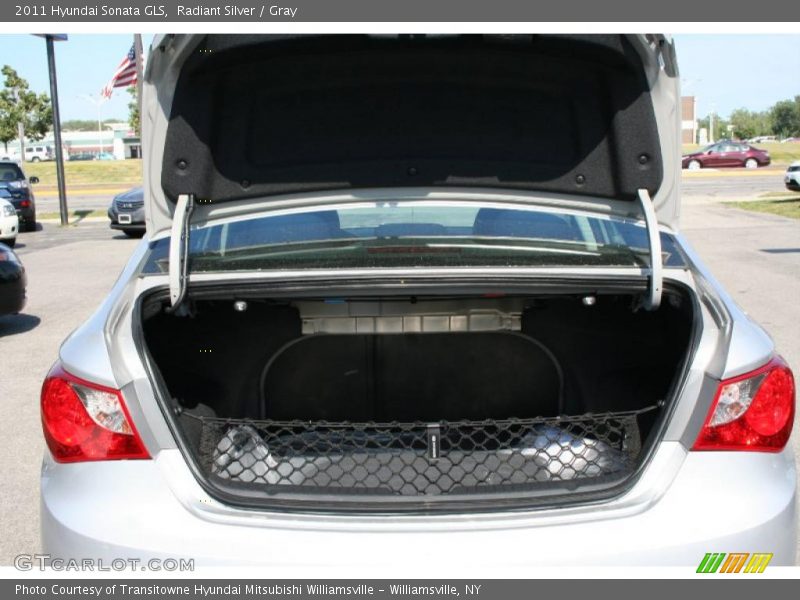 Radiant Silver / Gray 2011 Hyundai Sonata GLS