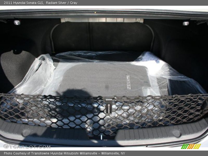 Radiant Silver / Gray 2011 Hyundai Sonata GLS