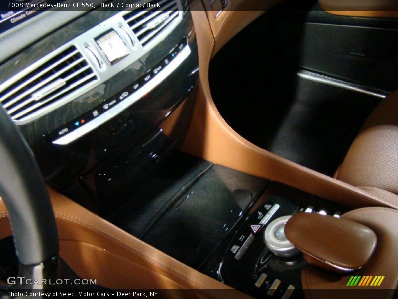 Black / Cognac/Black 2008 Mercedes-Benz CL 550