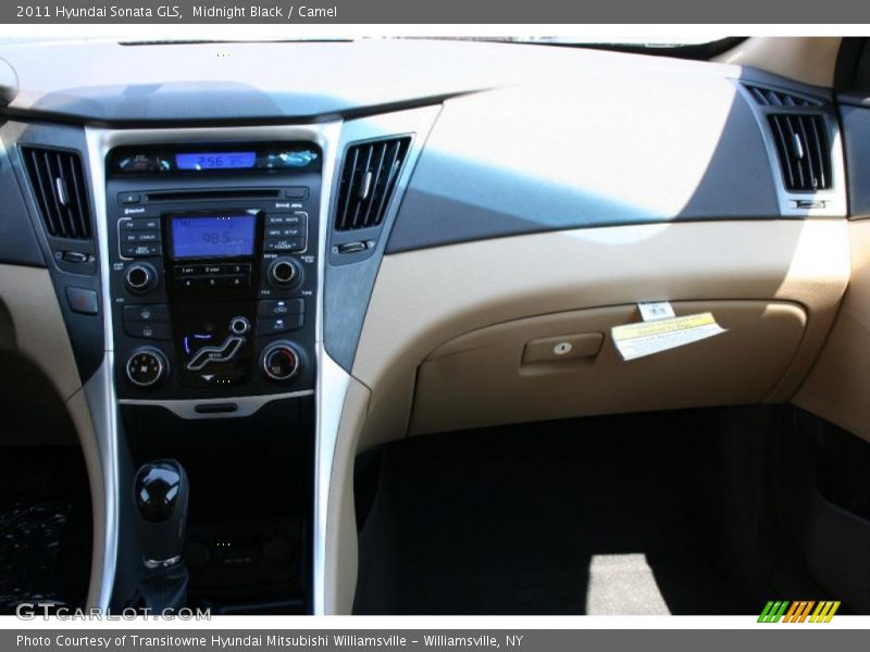 Midnight Black / Camel 2011 Hyundai Sonata GLS