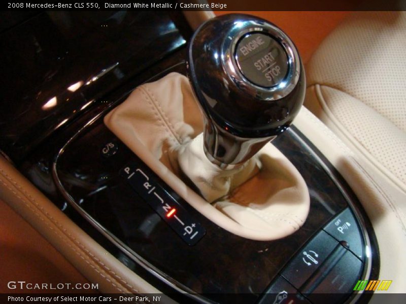 Diamond White Metallic / Cashmere Beige 2008 Mercedes-Benz CLS 550